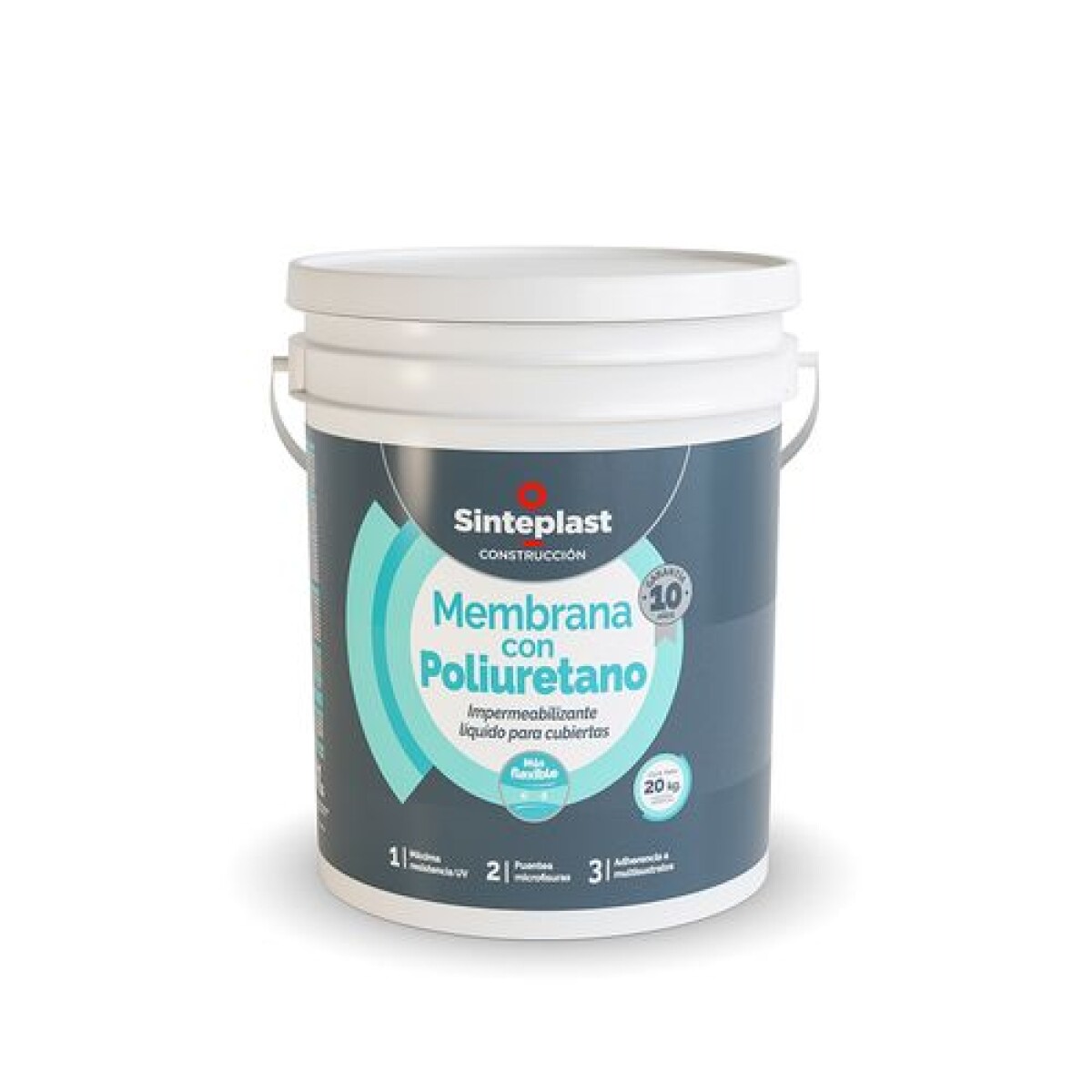 MEMBRANA CON POLIURETANO BLANCA 20KG SINTEPLAST ++ - N/a 