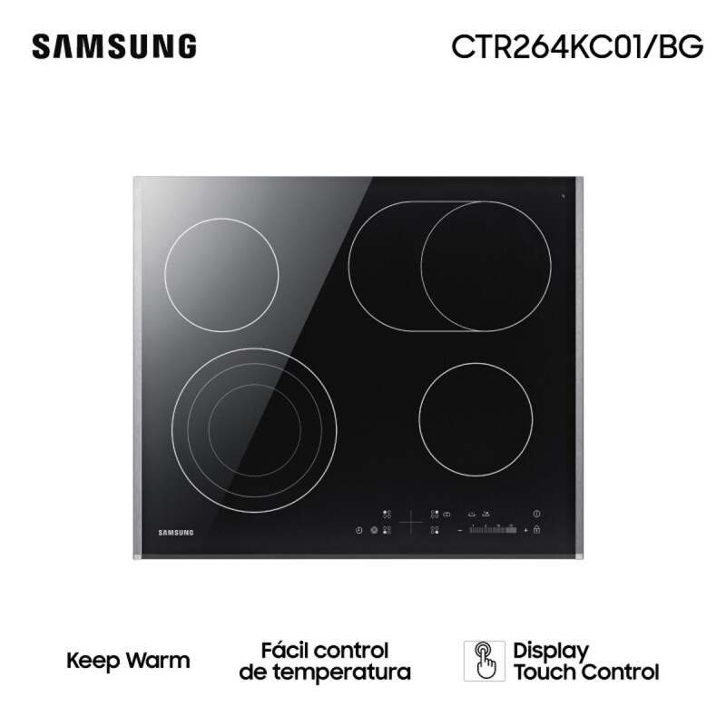ANAFE ELECTRICO 4 HORNALLAS SAMSUNG ANAFE ELECTRICO 4 HORNALLAS SAMSUNG