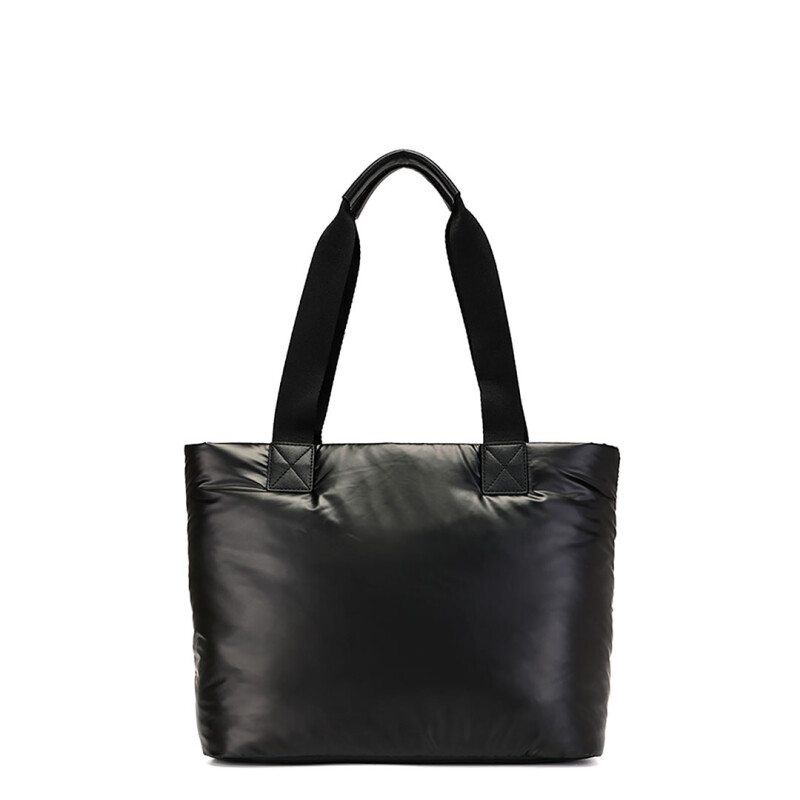 Bolso Las Oreiro Shopper Negro - Beige