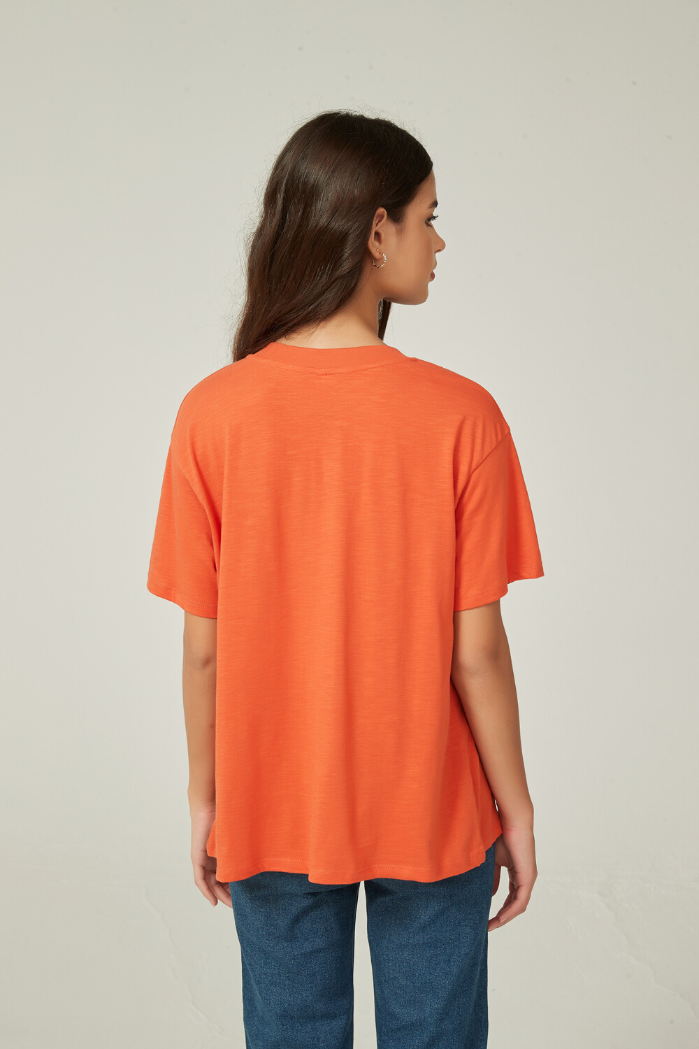 Remera Matias Ocre Cobrizo