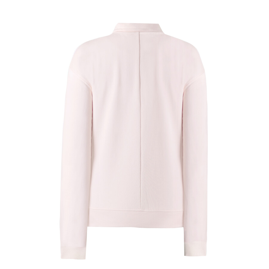 Buzo de Mujer Adidas Essentials Zip 3 Rosado - Blanco
