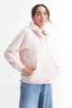 Hoodie sherpa Rosa Palido
