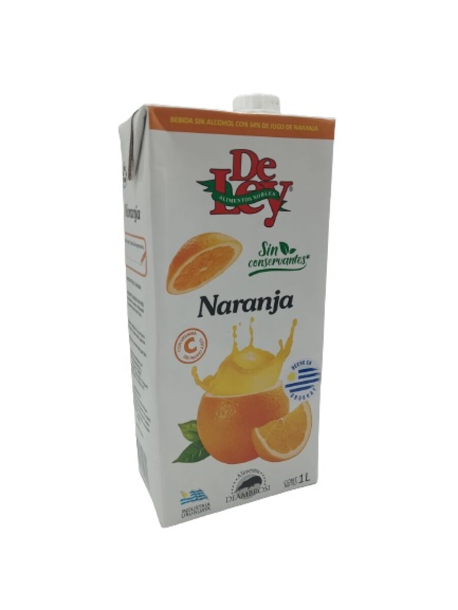Jugo DE LEY 1 litro - Naranja 