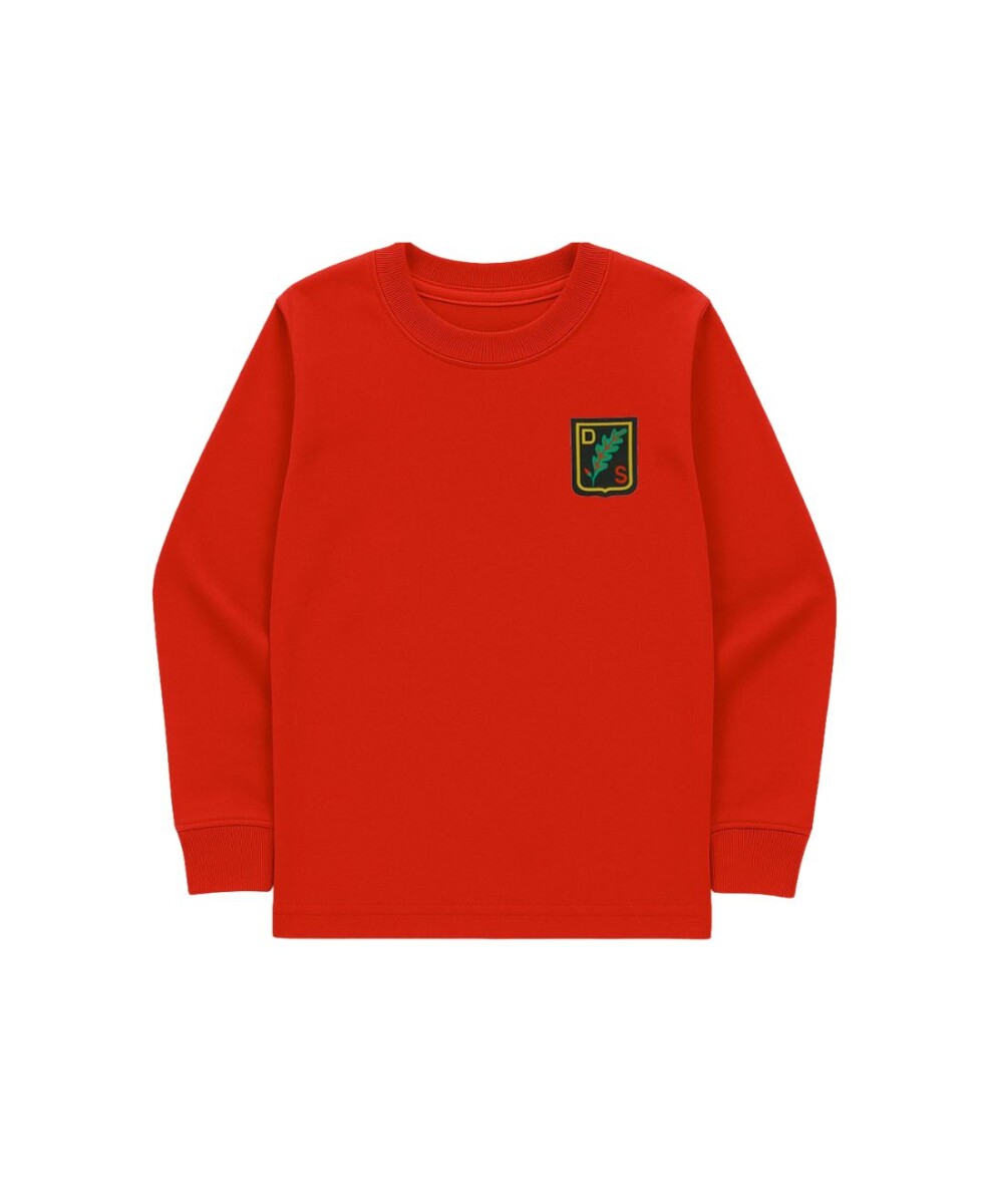 T-shirt manga larga Kinder Colegio Alemán - Rojo 