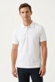 Remera m/c polo basica BLANCO