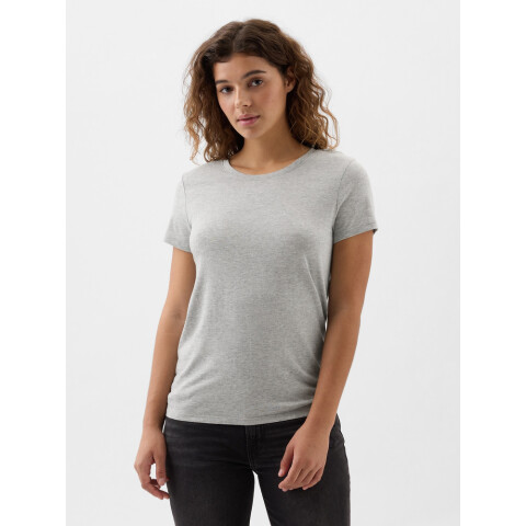V-SS FAV CREW SLD LIGHT HEATHER GREY