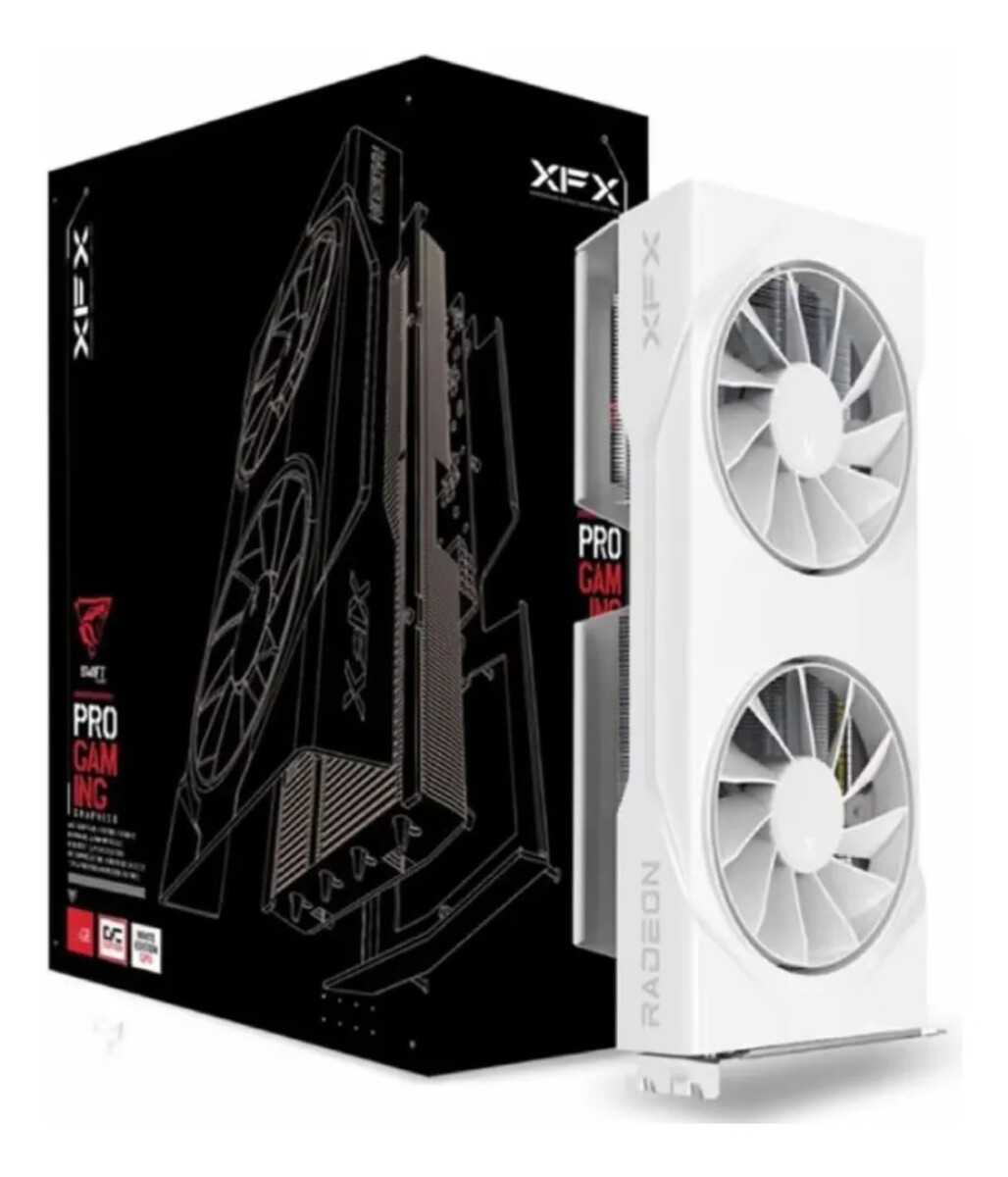 Tarjeta De Video Radeon Rx 9060 Xt 8gb Gddr6 - TARJETA VIDEO XFX RX9060 XT 8GB SWIFT DU 