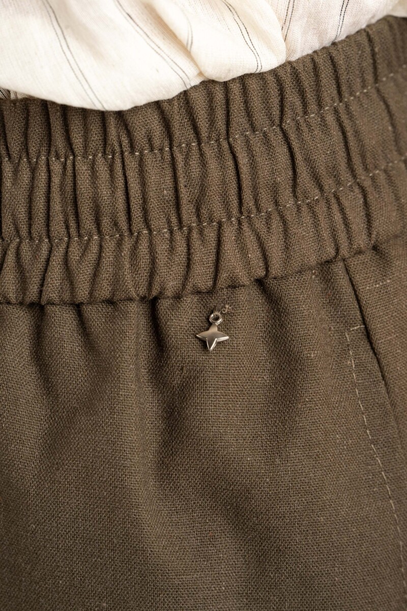 Short Con Lino Safari