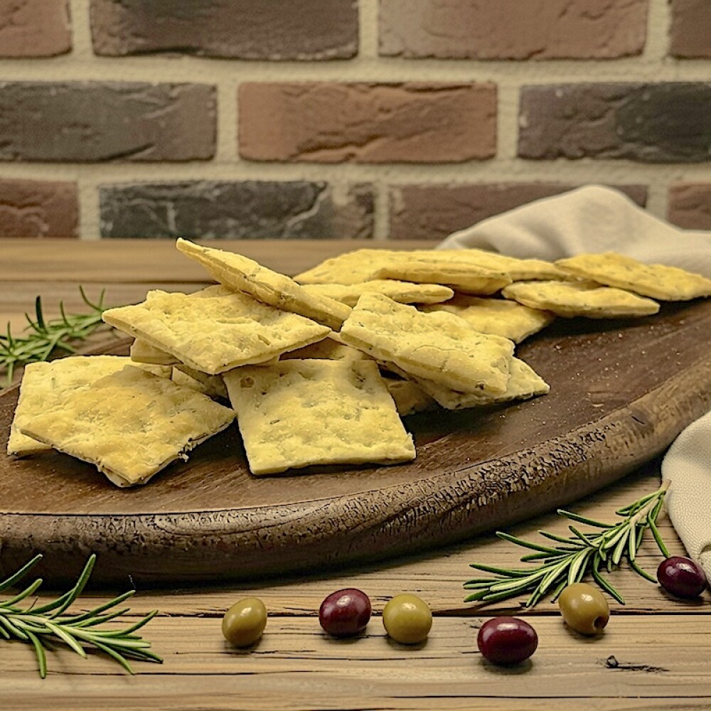 Galletitas de Masa Madre Con Romero y Oliva Galletitas de Masa Madre Con Romero y Oliva