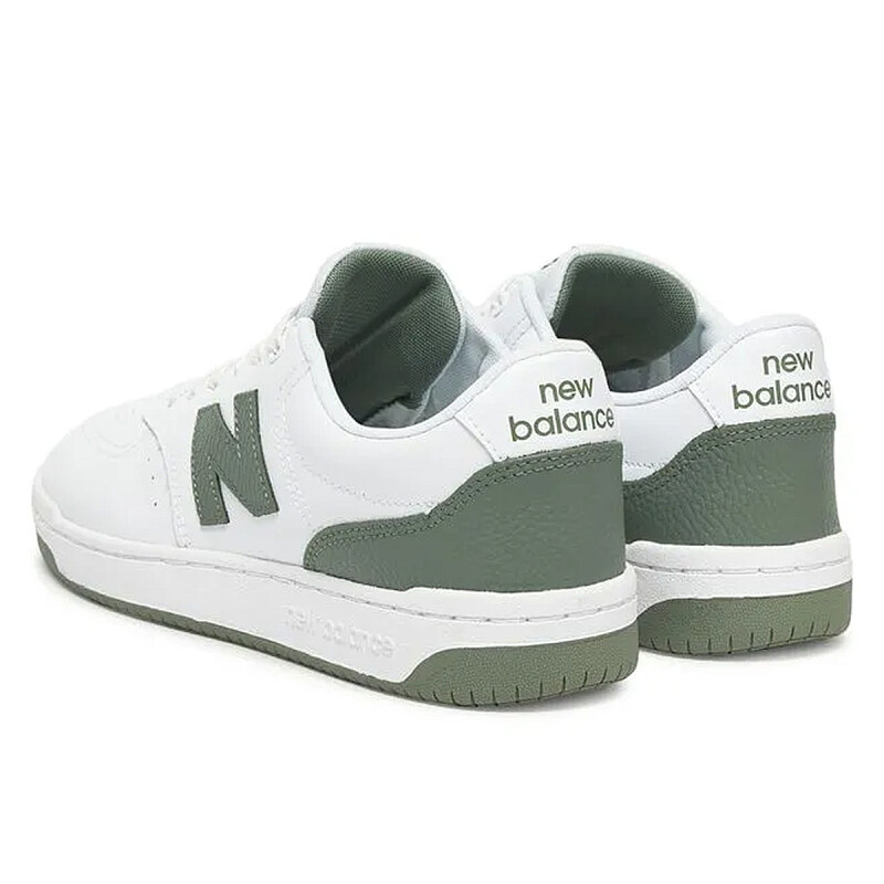 Championes New Balance de Hombre - BB80GRL Blanco-verde