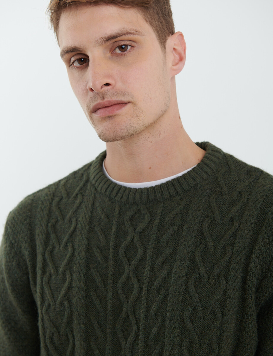 470758 SWEATER FERAUD Verde