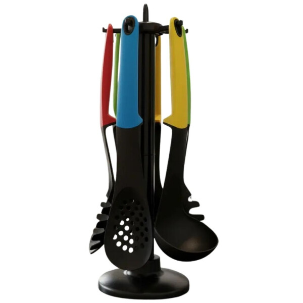 Set De Menage 6 Utensillos De Cocina Con Soporte Set De Menage 6 Utensillos De Cocina Con Soporte