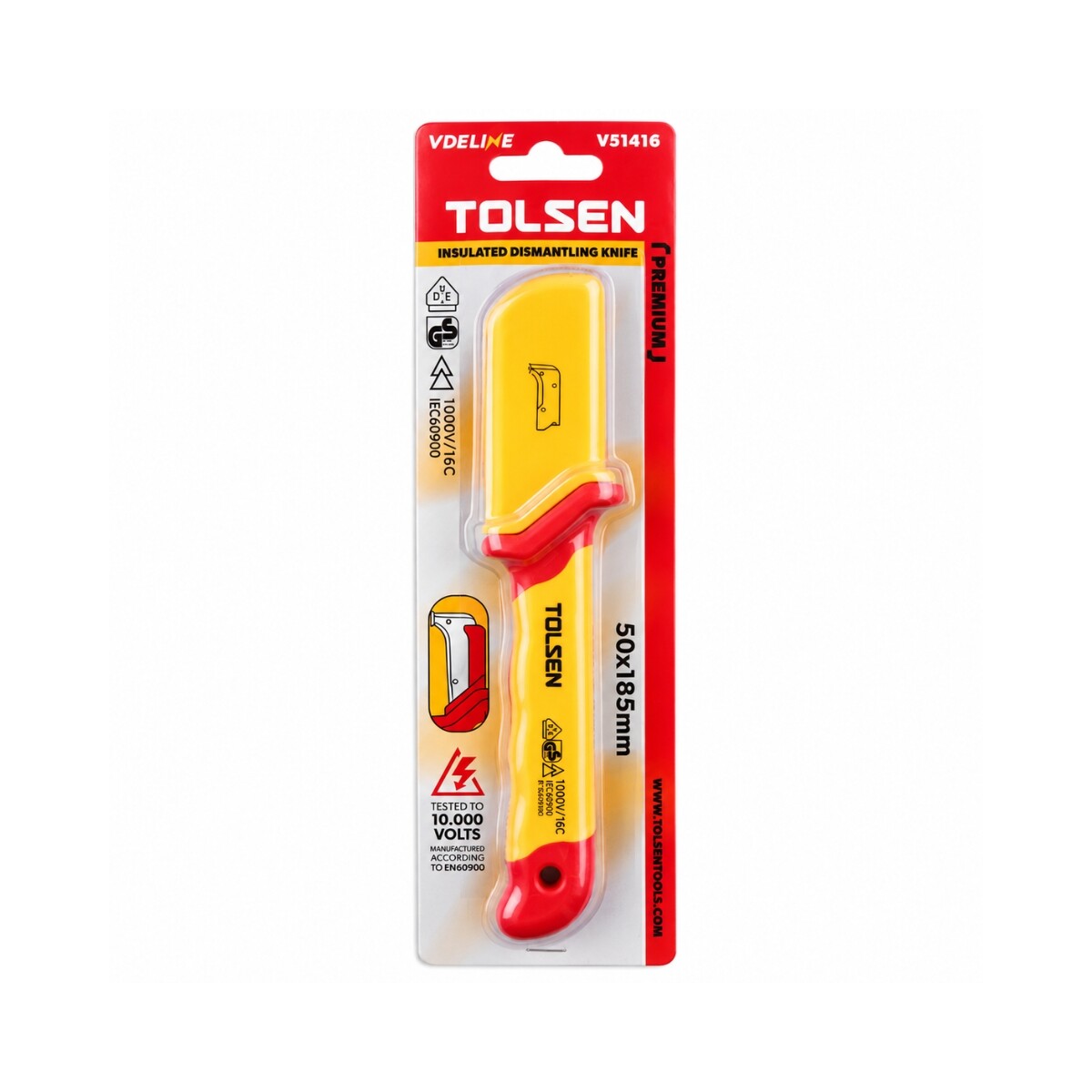 CUCHILLO DESMONTAJE AISLADO TOLSEN Cuchillo Desmontaje Aislado Tolsen
