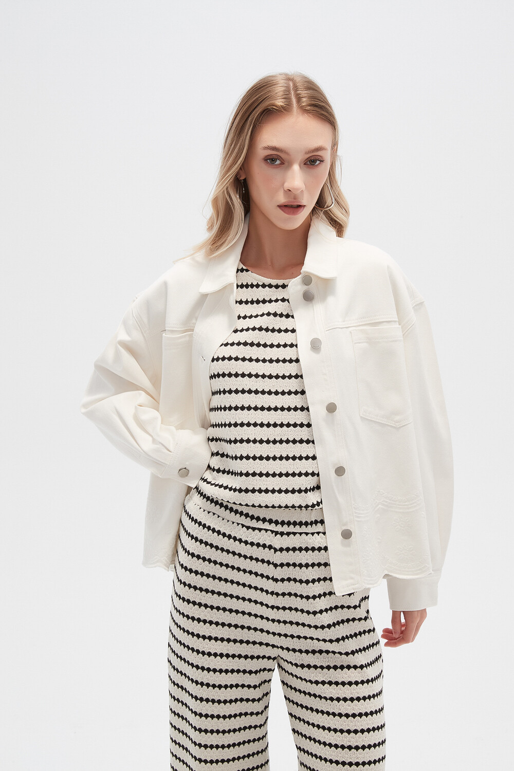 Campera Bimes Marfil / Off White