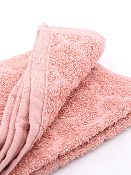 TOALLA DE PISO JACQUARD ROSADO