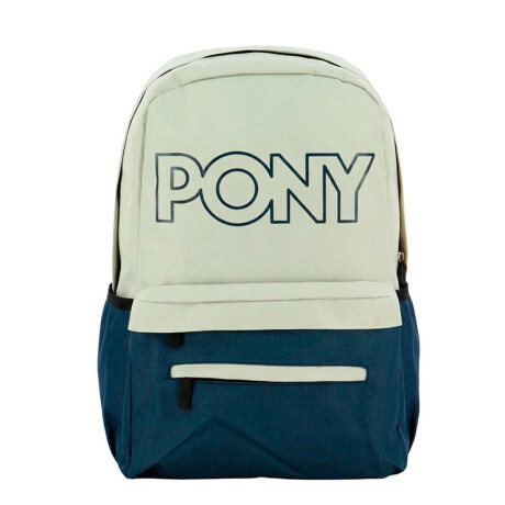 Pony Mochila Soho Marino-Gris