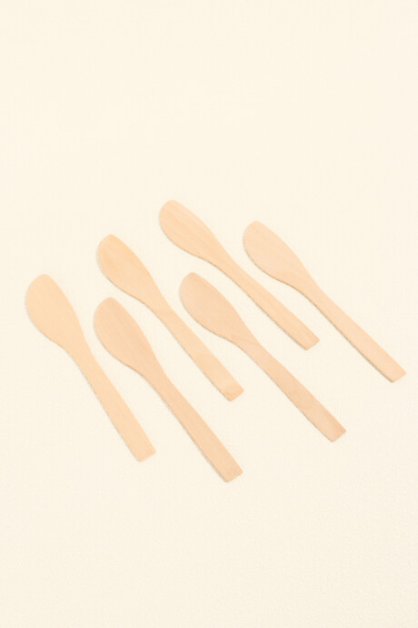 Menaje Utensillos Pala Untar, Set 6 Un. Color Unico