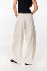 Pantalon Zen Off White
