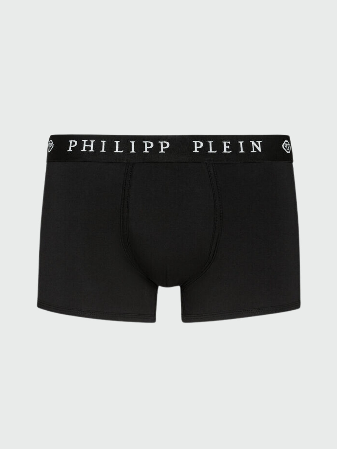 PHILIPP PLEIN - bóxer negro con diseño de calavera Negro