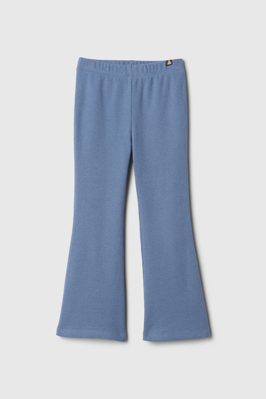 Calza Rib Flare Toddler Niña Bainbridge Blue