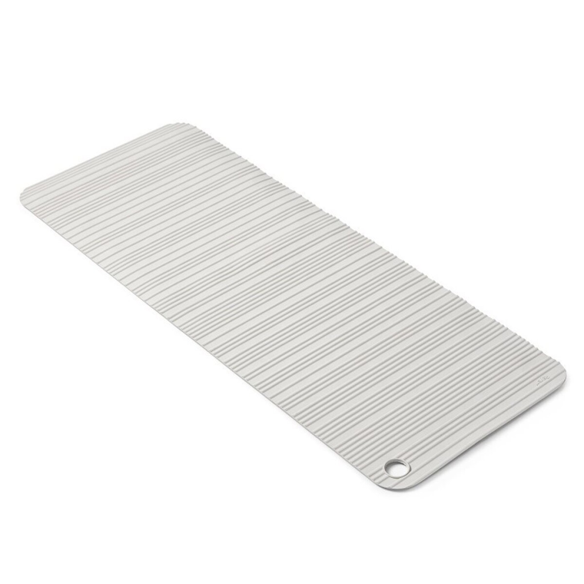 ALFOMBRA BAÑO CAUCHO ANTIDESLIZANTE GRIS. 86x33CM 