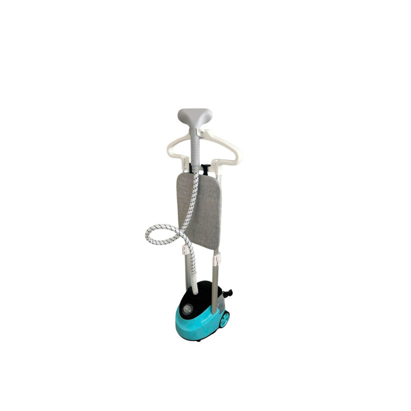 Plancha Vertical a Vapor Lumax Portátil 1,6L Verde Negro