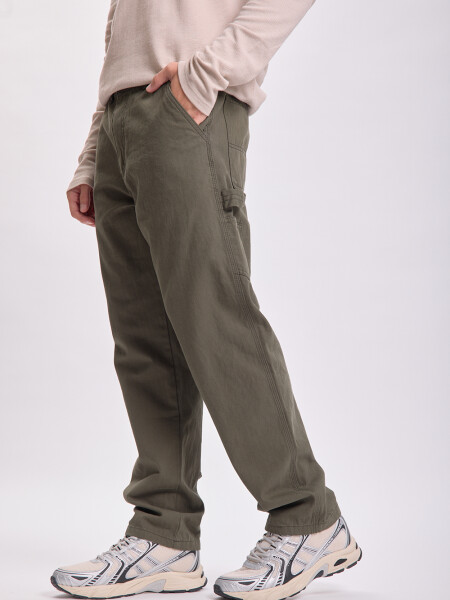 Pantalón carpintero Verde