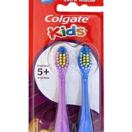CEPILLO DENTAL COLGATE KIDS 5+ 2 UNIDADES CEPILLO DENTAL COLGATE KIDS 5+ 2 UNIDADES