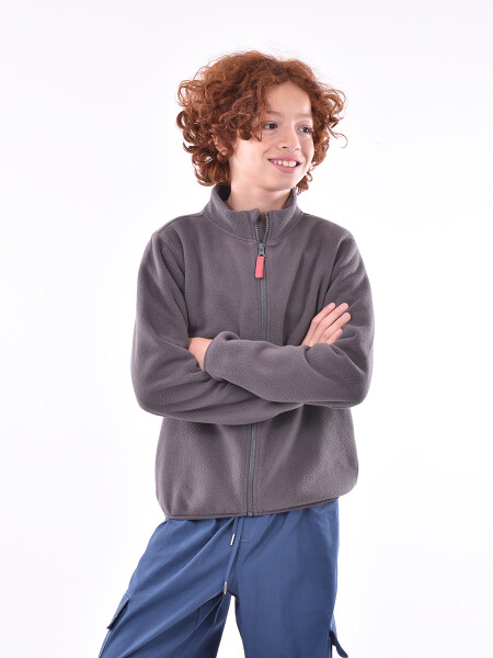 CAMPERA SIMO GRIS OSCURO