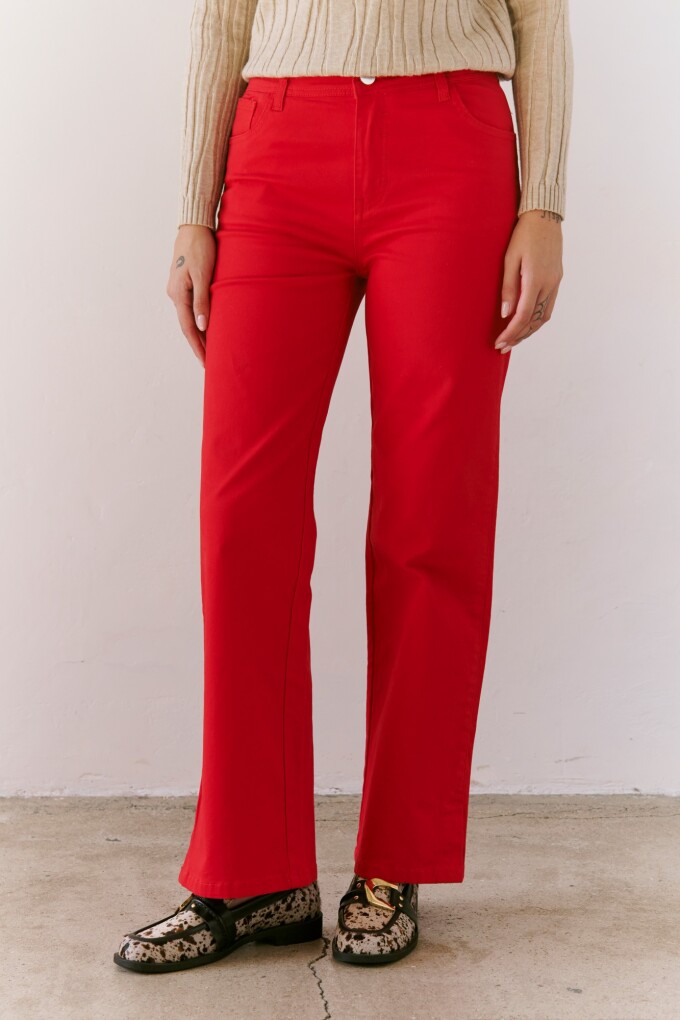 PANTALON XENIA ROJO