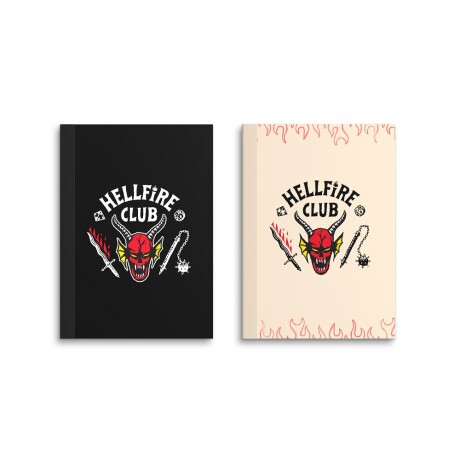 Cuaderno Stranger Things A6 2pcs Cuaderno Stranger Things A6 2pcs