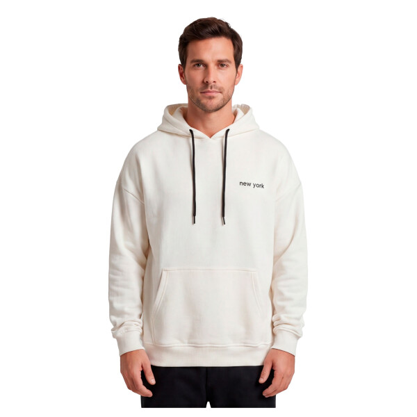 Canguro The Brooklyn Haus DRIVE HOODIE - BH DRIVE Blanco