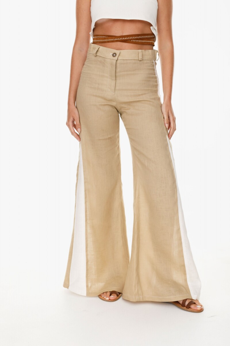 Pantalon Murra Beige/Manteca