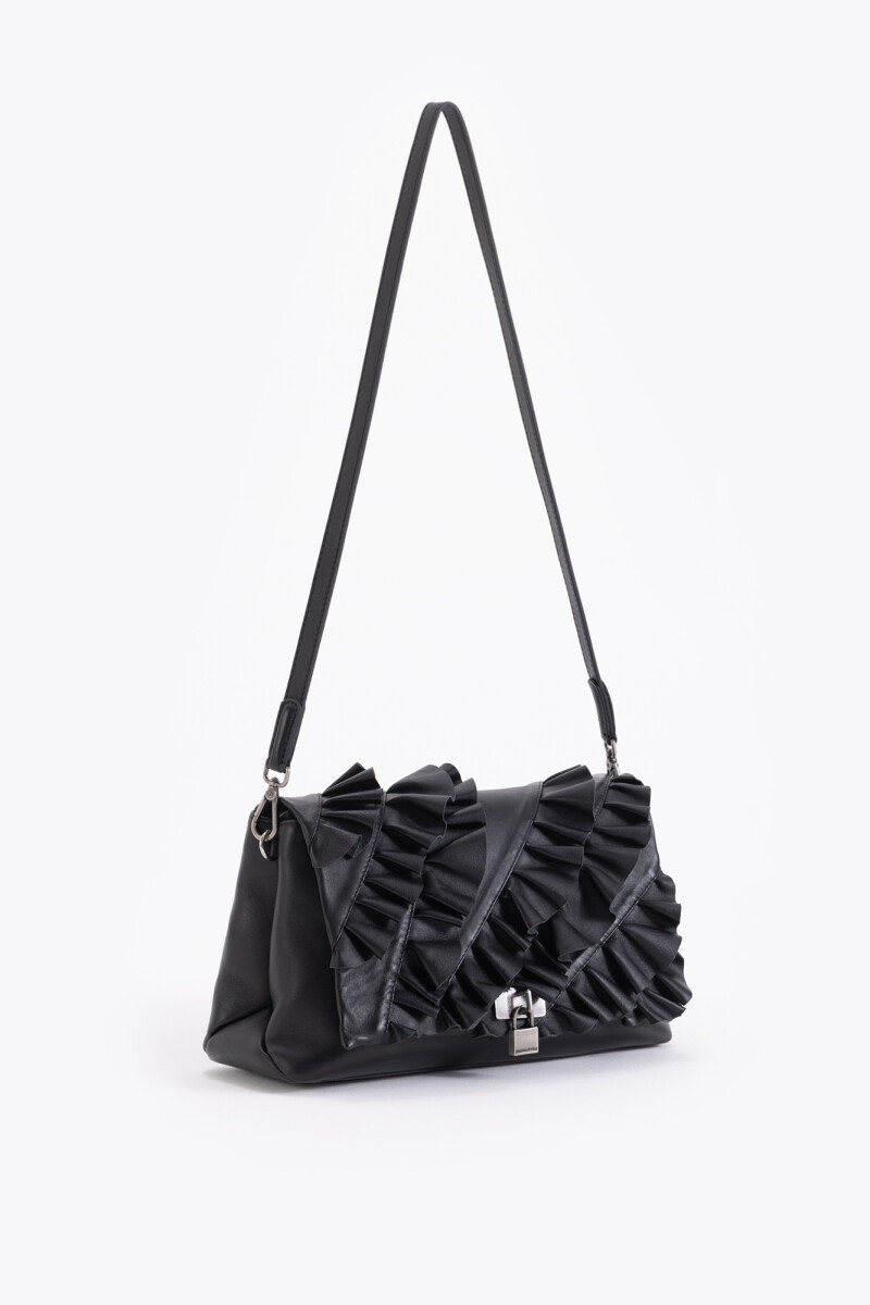 CARTERA LOCK FLAMINGO Negro