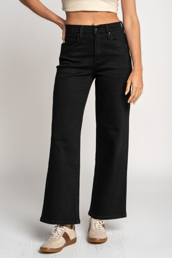 Jean Wide Leg Negro