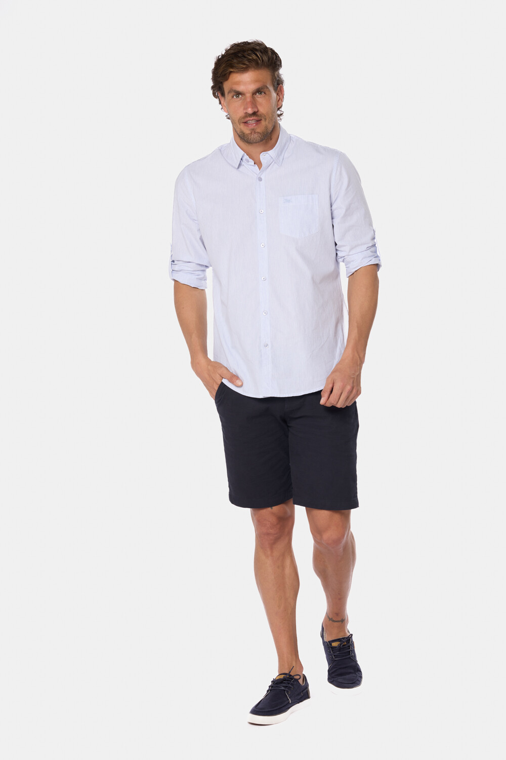 BERMUDA CLASICA Azul
