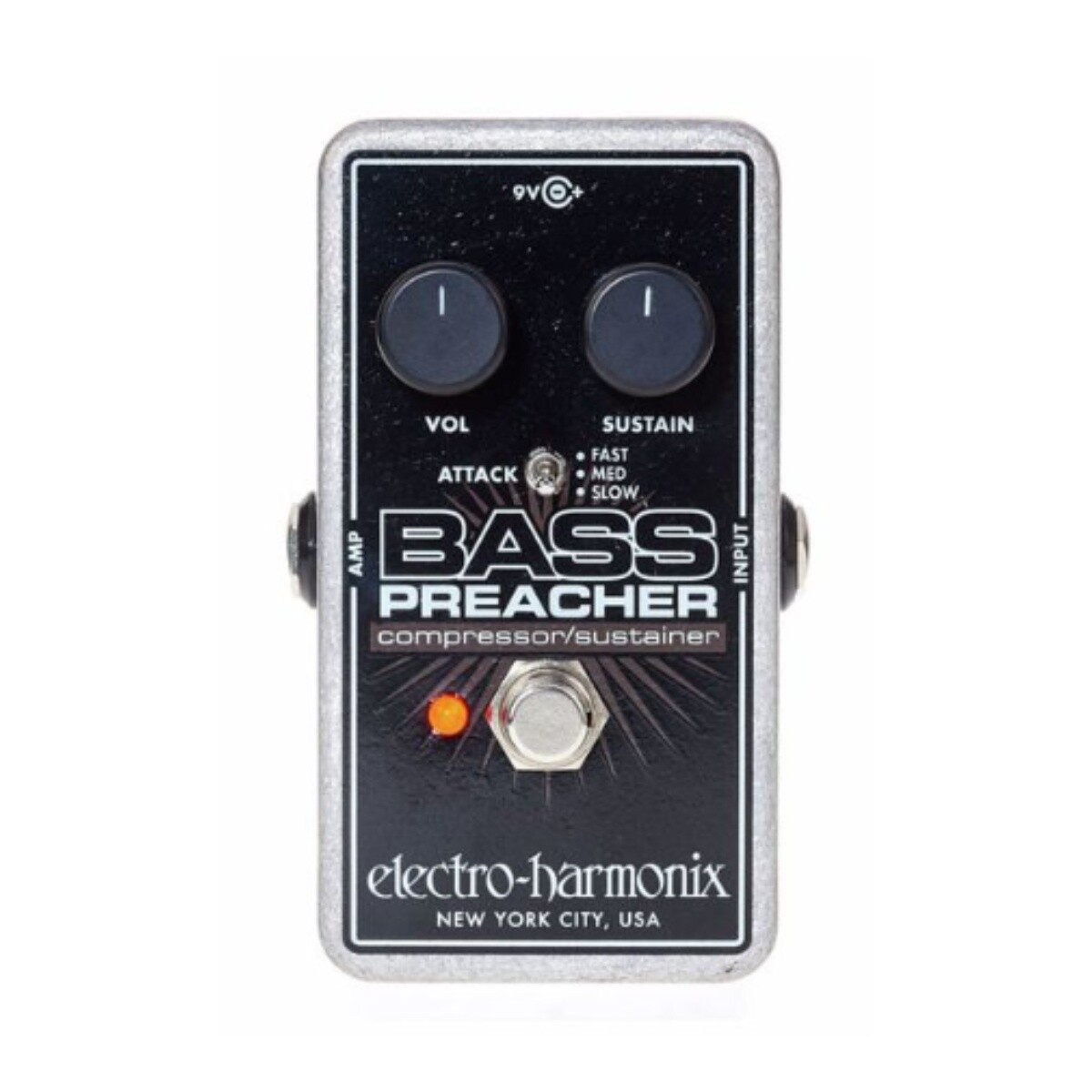 Pedal efectos Electro Harmonix BASSPREACHER Compressor para bajo 