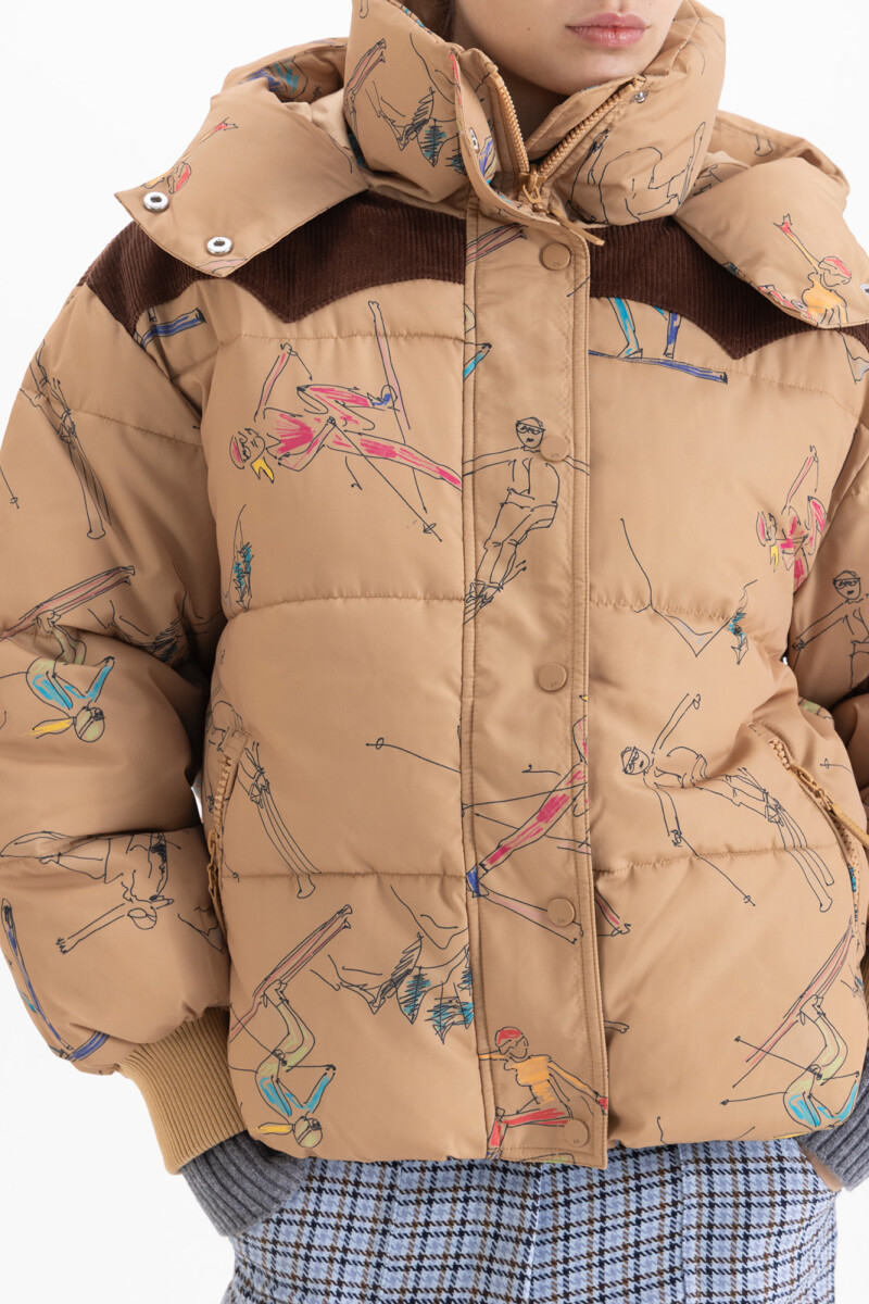 CAMPERA APRES Camel