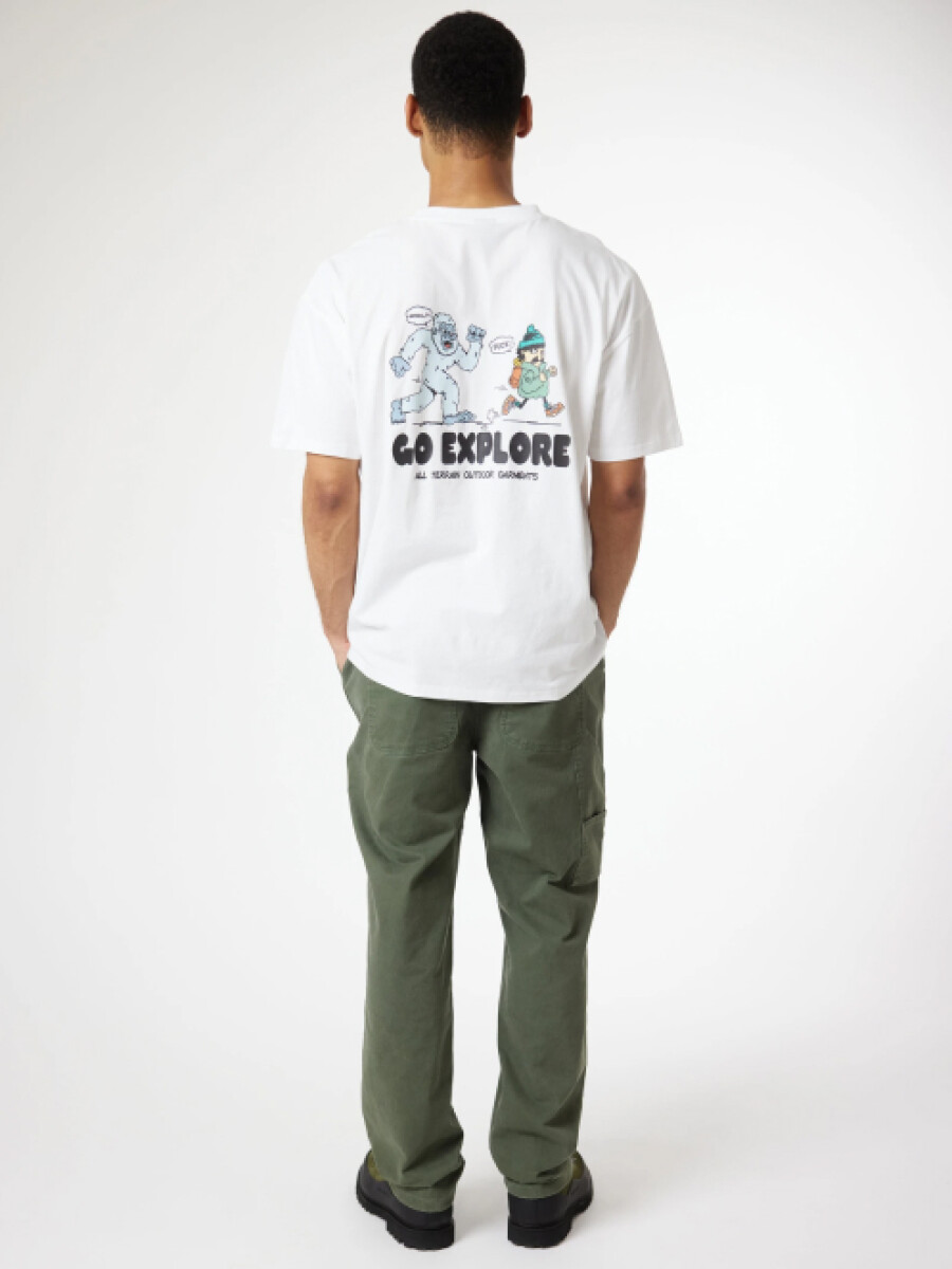 Camiseta Chase - Blanca 
