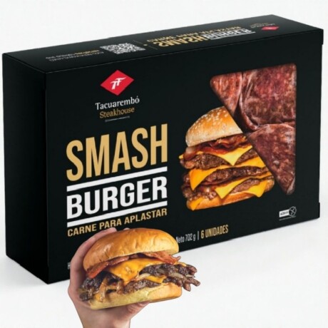 Smash Burger 6 Unid - Carne Para Aplastar Smash Burger 6 Unid - Carne Para Aplastar