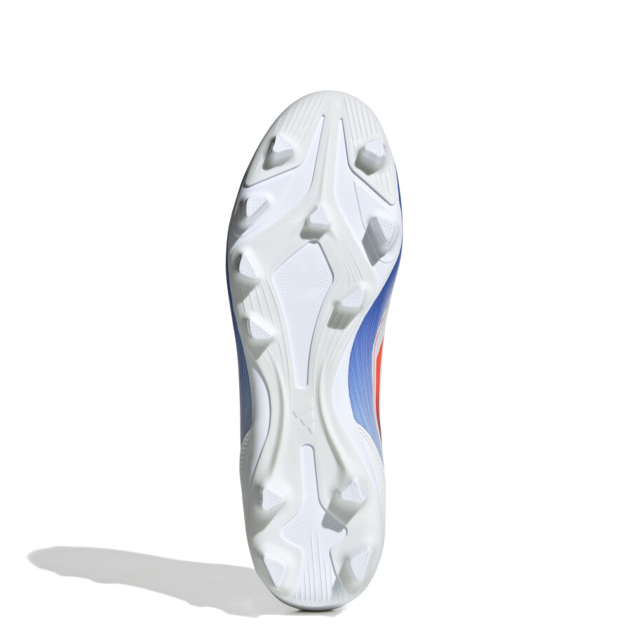 Championes Unisex Adidas Fútbol 11 Multiterreno F50 Club Blanco - Azul Real - Rojo