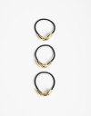 Gomitas Elásticas Sets Metal Accesorios Pelo Set - Dorado