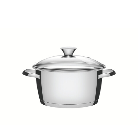 Cacerola honda c/asas y t. vid. 3,1 lts."allegra" TF1826