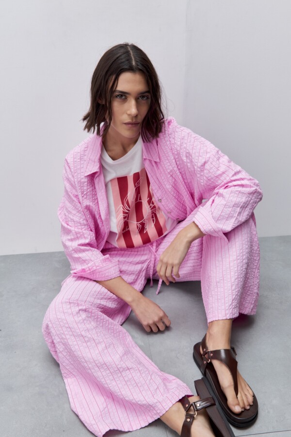 PANTALÓN ROMA Fuxia