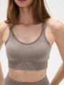 Tops Sportinu Taupe / Mink / Vison