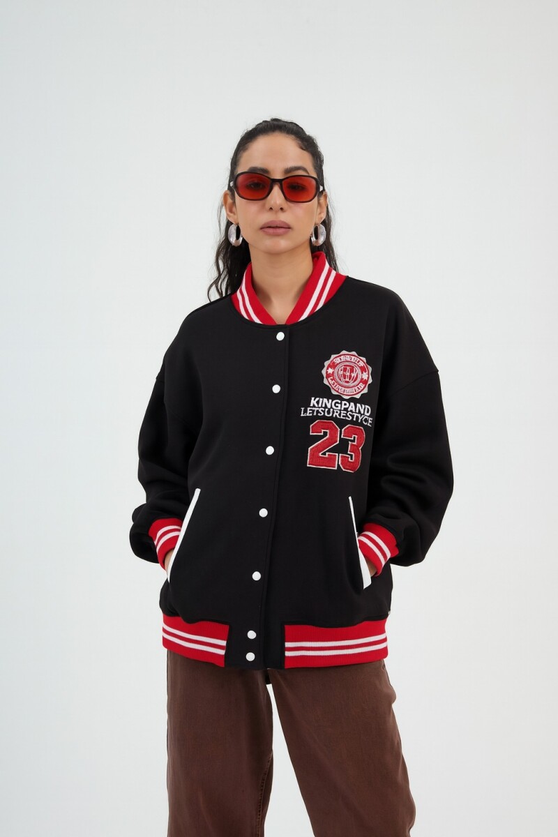 Campera Vein - Negro 