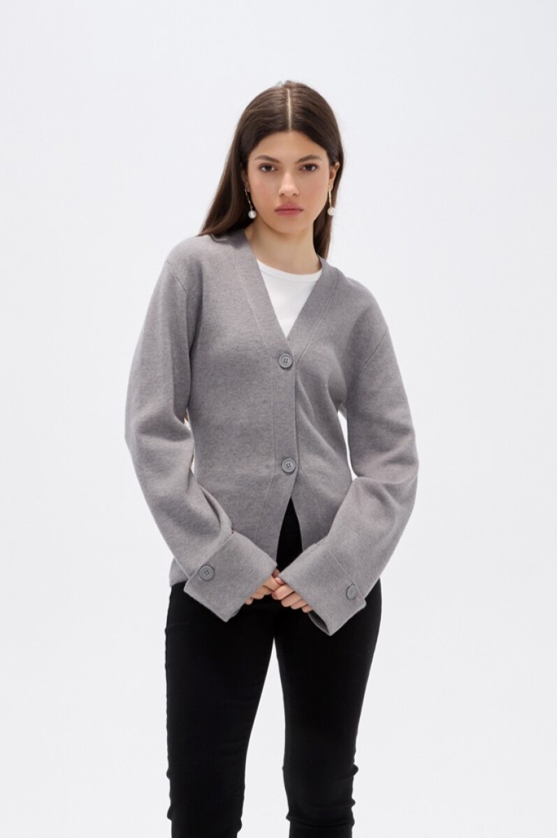 Saco Opal - Gris Melange Medio 