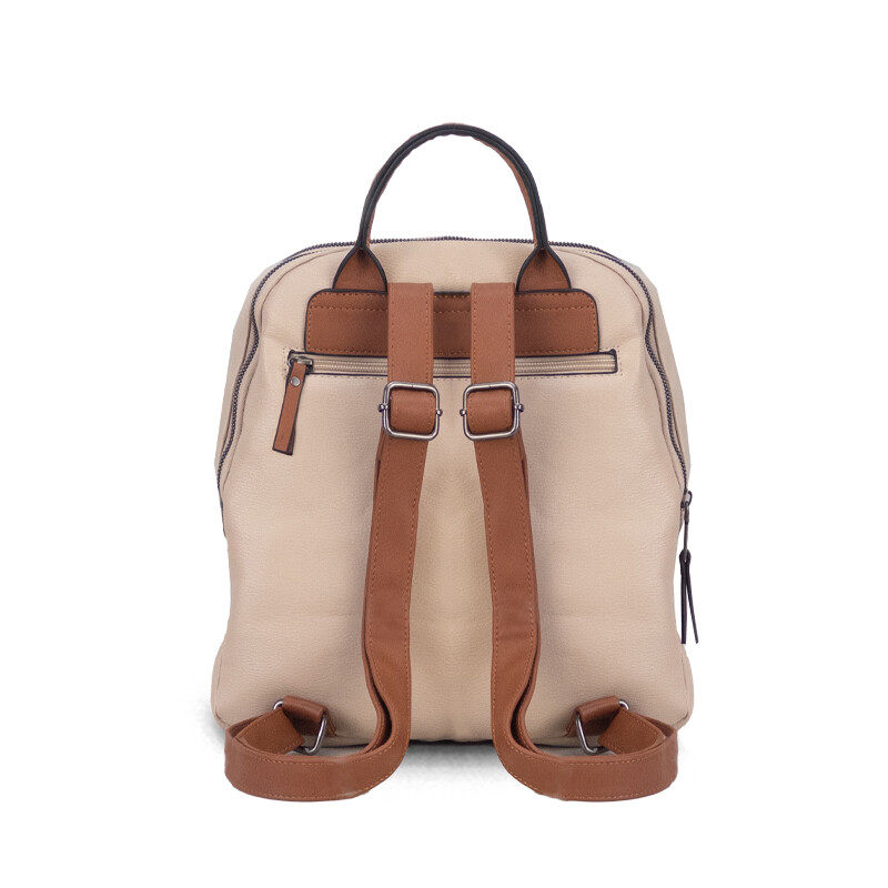 MOCHILA MEMPHIS NUDE C/CARAMELO