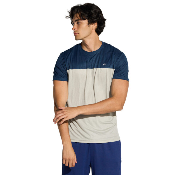 Lotto Remera Manga Corta de Hombre BETO - Azul Azul