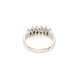 Anillo En Oro 18 K Blanco Con Brillantes Navettes Anillo En Oro 18 K Blanco Con Brillantes Navettes